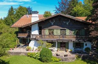 Villa kaufen in 82409 Wildsteig, Luxuriöse Landhausvilla auf herrlichem Grundstück mit atemberaubendem Blick aufs Alpenpanorama