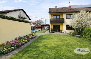 Doppelhaushälfte kaufen in 83533 Edling, Familienfreundliches Zuhause mit Gartenidylle – Lichtdurchflutete Doppelhaushälfte in Süd-Ausrichtun