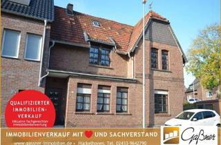 Haus kaufen in 41836 Hückelhoven, Großzügiges Reiheneckhaus in der Ortsmitte von Hückelhoven-Ratheim