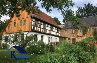 Haus kaufen in 04626 Göllnitz, charmantes Fachwerkhaus mit Nebengebäude und Scheune in Zschöpperitz zu verkaufen