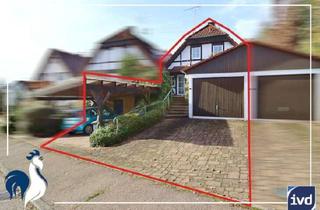 Doppelhaushälfte kaufen in Trailhöfer Straße 59/2, 71549 Auenwald, Fachwerk-Charme mit Potenzial! 5-Zim.-Doppelhaushälfte inkl. Garage + Carport + Garten in Oberbrüden