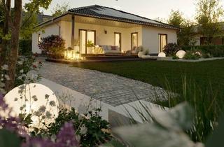 Haus kaufen in 99195 Schloßvippach, Der Bungalow mit der charmanten Form in Schloßvippach – ausgefallen und praktisch