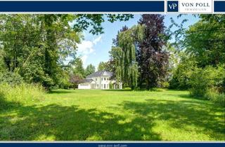 Villa kaufen in 82057 Icking, Eine eigene Welt: Architektenvilla verborgen auf parkähnlichem Grundstück, mit über 8000 m² Grund