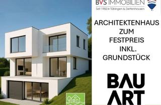 Villa kaufen in 72135 Dettenhausen, Neubauvilla im Bauhausstil in Top Lage