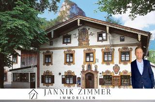 Haus kaufen in 82487 Oberammergau, Investoren aufgepasst - Historisches Pensionshaus mit Denkmalschutz in zentraler Lage