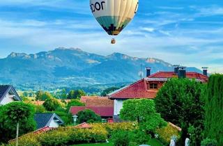 Villa kaufen in 83209 Prien, Exklusive Chiemsee-Villa in Bestlage eines renommierten Chiemseeortes - Bergpanorama