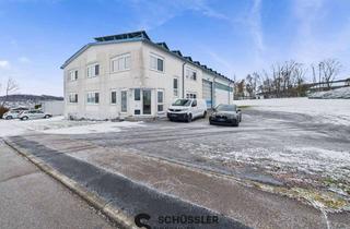 Gewerbeimmobilie kaufen in 72393 Burladingen, Vielseitig nutzbares Gewerbeobjekt mit Produktionshalle und Büroräume in Salmendingen / Burladingen