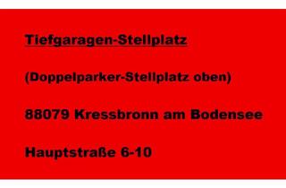 Garagen mieten in Hauptstraße 6-10, 88079 Kressbronn, Tiefgaragen-Stellplatz (Doppelparker-Stellplatz oben)