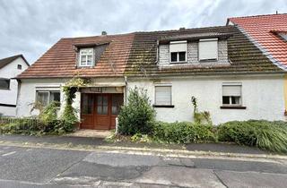 Doppelhaushälfte kaufen in 63864 Glattbach, "Handwerkertraum: Doppelhaushälfte auf attraktivem Grundstück"