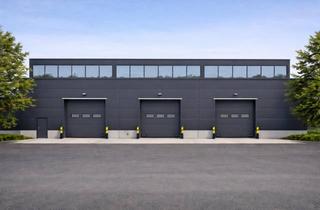 Gewerbeimmobilie mieten in 83278 Traunstein, NEUBAU TRAUNSTEIN GEWERBE- & LAGERHALLE ca. 900 m², teilbar, Fertigstellung 2026