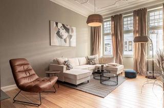 Immobilie mieten in 18055 Stadtmitte, Atemberaubende Altbauwohnung mit 6 Zimmern und großem Garten in Rostock Stadtmitte!