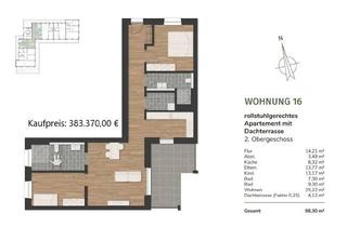 Wohnung mieten in 26340 Zetel, Wohnen am Urwald - 17 moderne Eigentumswohnungen in Neuenburg WG 16 Miete