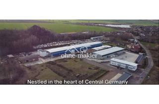 Gewerbeimmobilie kaufen in 06193 Löbejün, PROVISIONSFREI**PRODUKTION & LAGER und BImSchG (HAL/Leipzig-A14):Verkauf/Vermietung/Beteiligung