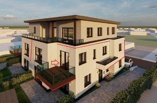 Wohnung kaufen in 56593 Horhausen, Horhausen - Neubau Erstbezug! Moderne Obergeschosswohnung mit 2 Balkonen in ruhiger Süd-West-Lage