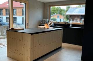 Doppelhaushälfte kaufen in 85665 Moosach, Moosach - Architekten DHH - moderner Alpenhausstil - Alpenblick