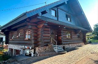 Haus kaufen in 66625 Nohfelden, Nohfelden - Blockstammhaus in Bosen am Bostalsee