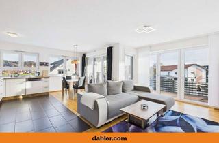 Wohnung kaufen in 88271 Wilhelmsdorf, Komfort & Aussicht vereint: Helle, vermietete 3-Zi.-Wohnung mit Sonnenloggia in ruhiger Dorfrandlage