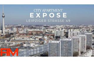 Wohnung kaufen in Leipziger Straße 48, 10117 Mitte, frei ab Juli - Cityapartment im 16. OG saniert und mit Traumblick über Berlin