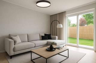 Wohnung kaufen in 50169 Kerpen, Perfekte Anbindung & ruhige Lage: EG-Wohnung mit Garten, Wohnküche & Garage zum Wohlfühlen in Horrem