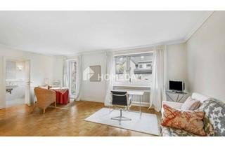 Wohnung kaufen in 22395 Poppenbüttel, Gepflegte 1-Zi.-Whg. in Top-Lage mit franz. Balkon (ursprünglich 2 Zimmer, Rückumwandlung möglich)