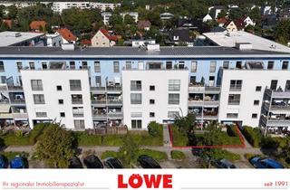 Wohnung kaufen in 14974 Ludwigsfelde, Barrierearme Eigentumswohnung mit Terrasse und Gartenanteil für Wohnen-Praxis-Büro!