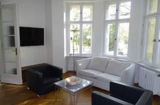 Wohnung mieten in 14167 Zehlendorf, Möblierte 4 Zimmeraltbauwohnung auf zwei Etagen mit Stellplatz und Gartennutzung