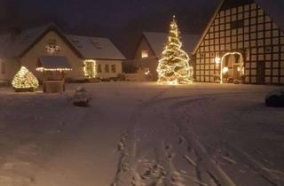 Wohnung mieten in 32257 Bünde, DHH 3ZKB, Terrasse Garten, Kachelofen, 110qm Doppelhaushälfte in Bünde Ortsteil Habighorst