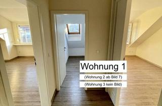 Wohnung mieten in Tückelhäuser Straße, 97199 Ochsenfurt, Drei Wohnungen in Ochsenfurt zu vermieten (siehe Beschreibung, exemplarisch Wohnung 1)