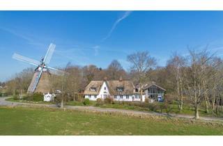 Haus kaufen in 25821 Struckum, Einzigartiges Reetdachhaus mit idyllischem Bauerngarten in Nordseenähe