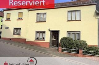 Haus kaufen in 66679 Losheim am See, Gepflegtes Ein-/Zweifamilienhaus in Britten!