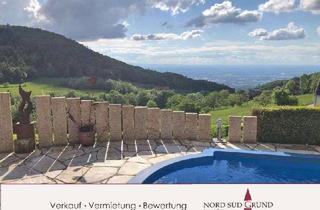 Haus kaufen in 77887 Sasbachwalden, Denkmalgeschütztes Anwesen mit Gästehaus, Pool, Sauna und herrlichem Panoramablick über das Rheintal