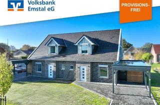 Haus kaufen in 49779 Oberlangen, Erstbezug im Doppelhaus! Einziehen oder investieren - beides geht in Oberlangen!