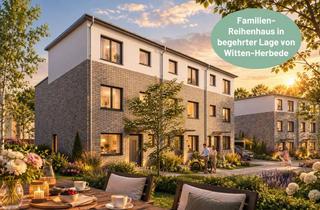 Reihenhaus kaufen in Hedwig-Kracht-Weg 32, 58456 Witten, Einziehen und wohlfühlen | Neubau-Reihenhaus mit viel Platz für die ganze Familie