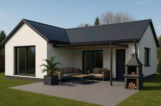 Haus kaufen in 07907 Oettersdorf, Altersgerechter Modulhaus Bungalow inkl. 548 m² Grundstück in Oettersdorf bei Schleiz