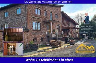 Haus kaufen in 26892 Kluse, Einzigartiges Wohn- und Gewerbeprojekt: Entwicklungschance mit KfZ Werkstatt und Halle im Emsland