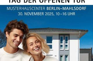 Haus kaufen in 14943 Luckenwalde, Sonntag der 30. November, Tag der offenen Tür in Mahlsdorf von 10.00 - 16.00 Uhr