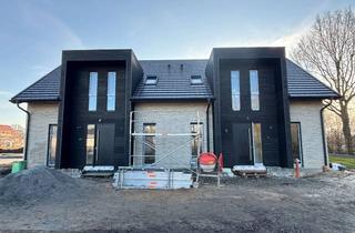 Haus kaufen in Krokusweg, 27624 Bad Bederkesa, Nachhaltiges Premium-Doppelhaus in CLT-Holzmassivbauweise-KFW40, 5 Zimmer & gehobene Ausstattung