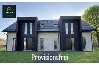 Doppelhaushälfte kaufen in Krokusweg, 27624 Bad Bederkesa, Moderne Neuba-Doppelhaushälfte mit Garten,KFW-40 & niedrige Energiekosten-provisionsfrei