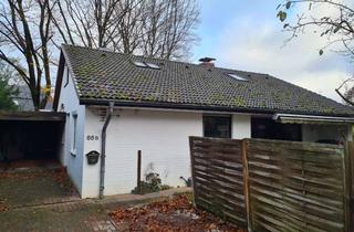 Haus mieten in Hamburger Straße 66 b, 21465 Reinbek, 5 1/2 Zimmer Einfamilienhaus, 2 Bäder, Gäste-WC, Kamin, Carport, Bj. ca. 1985 ca. 1500 m vom Zentrum