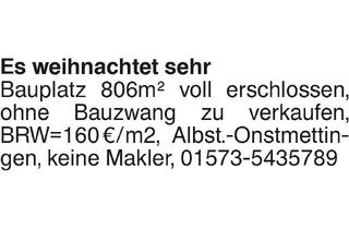 Grundstück zu kaufen in 72461 Albstadt, Es weihnachtet sehr