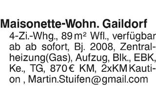 Wohnung mieten in 74405 Gaildorf, Maisonette-Wohn. Gaildorf