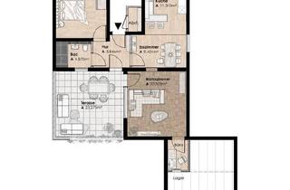 Wohnung kaufen in 42499 Hückeswagen, Hückeswagen - 2,5-3 Zimmer Eigentumswohnung in Hückeswagen