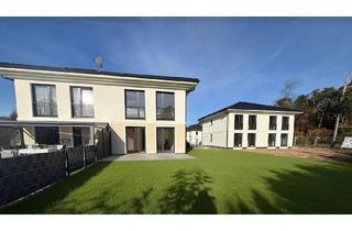 Doppelhaushälfte kaufen in 15859 Storkow, Storkow - Exklusives Neubau-Doppelhaus am See - Energieeffizient & modern