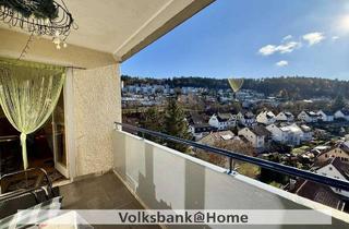 Wohnung kaufen in 72202 Nagold, 3-Zimmer-Wohnung mit Balkon & Top-Aussicht