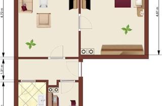 Wohnung mieten in Lindenstraße 22, 02708 Löbau, 2-Raum-Wohnung in Löbau Süd