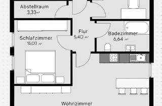 Wohnung mieten in 37318 Uder, Helle 3-Zimmer Dachgeschosswohnung in Uder