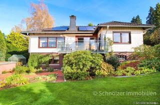 Haus kaufen in 32602 Vlotho, Zeitlose Eleganz: exklusiver Bungalow mit Weitsicht