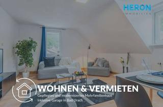 Mehrfamilienhaus kaufen in 72574 Bad Urach, WOHN- ODER RENDITETRAUM – Gepflegtes & modernisiertes Mehrfamilienhaus inklusive Garage in Bad Urach