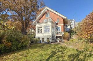 Einfamilienhaus kaufen in 22587 Blankenese, Rarität am Süllberg: Einfamilienhaus mit herrlichem Garten und Elbblick