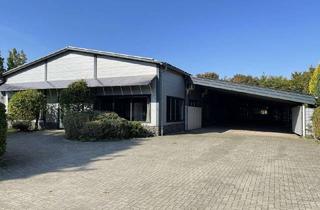 Gewerbeimmobilie kaufen in Huntestrasse, 26169 Friesoythe, Hochwertige Lager-/Produktionshalle, mit modernem und großem Betriebsleiterwohnhaus (provisionsfrei)